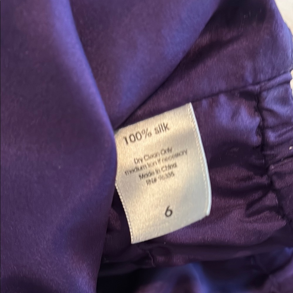 Purple Ruffle Dress - Picture 6 of 6